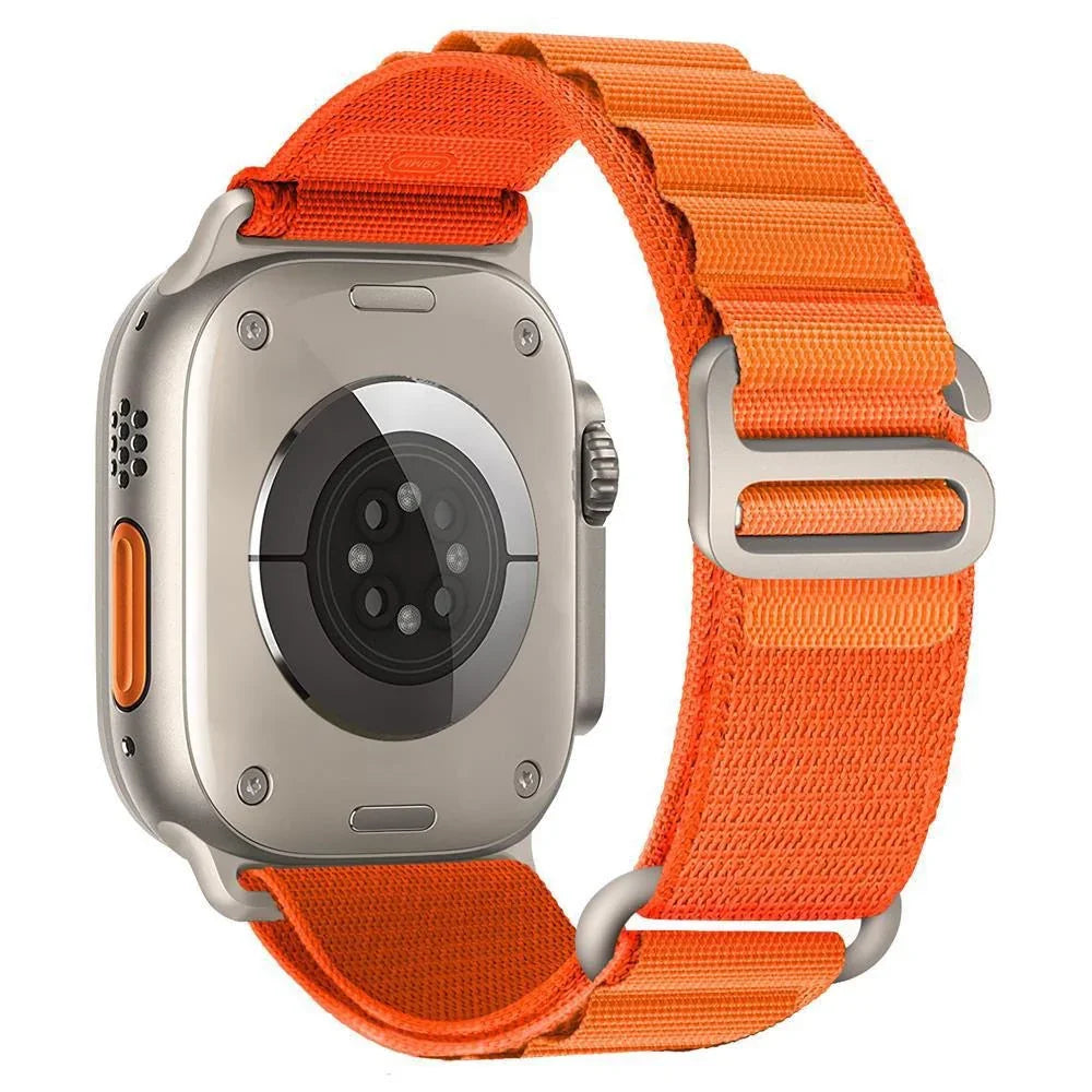 Stretch Alpine Loop Band for Apple Watch – Nylon D-Hook Strap Dewell X