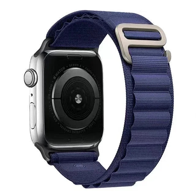 Stretch Alpine Loop Band for Apple Watch – Nylon D-Hook Strap Dewell X