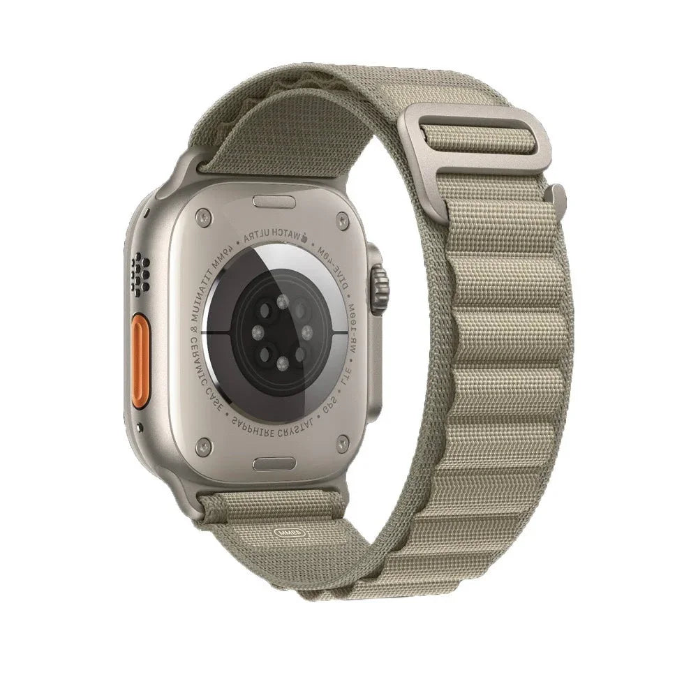 Stretch Alpine Loop Band for Apple Watch – Nylon D-Hook Strap Dewell X