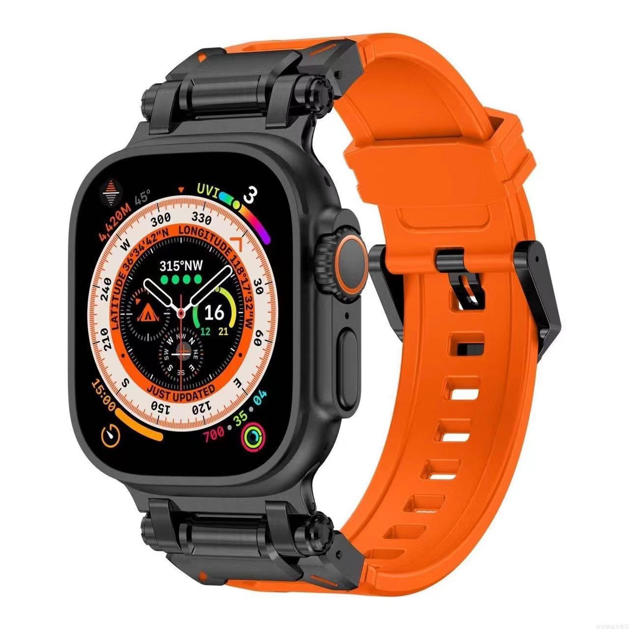 Explorer Silicone Band For Apple Watch - Dewell X