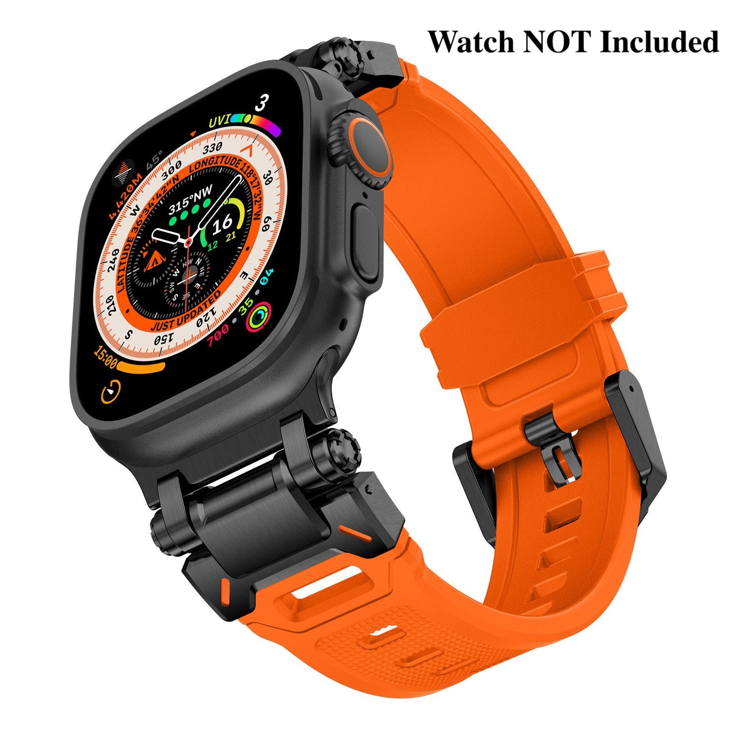 Explorer Silicone Band For Apple Watch - Dewell X