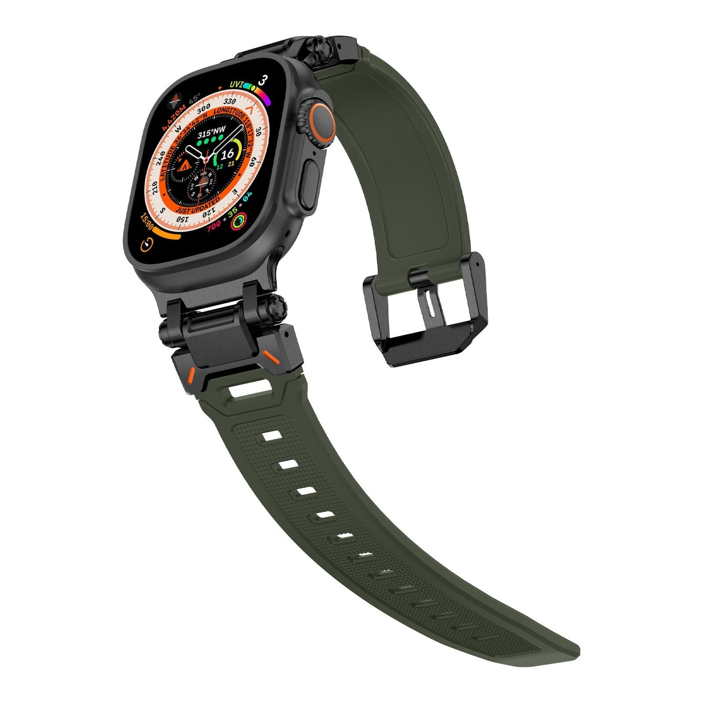 Explorer Silicone Band For Apple Watch - Dewell X