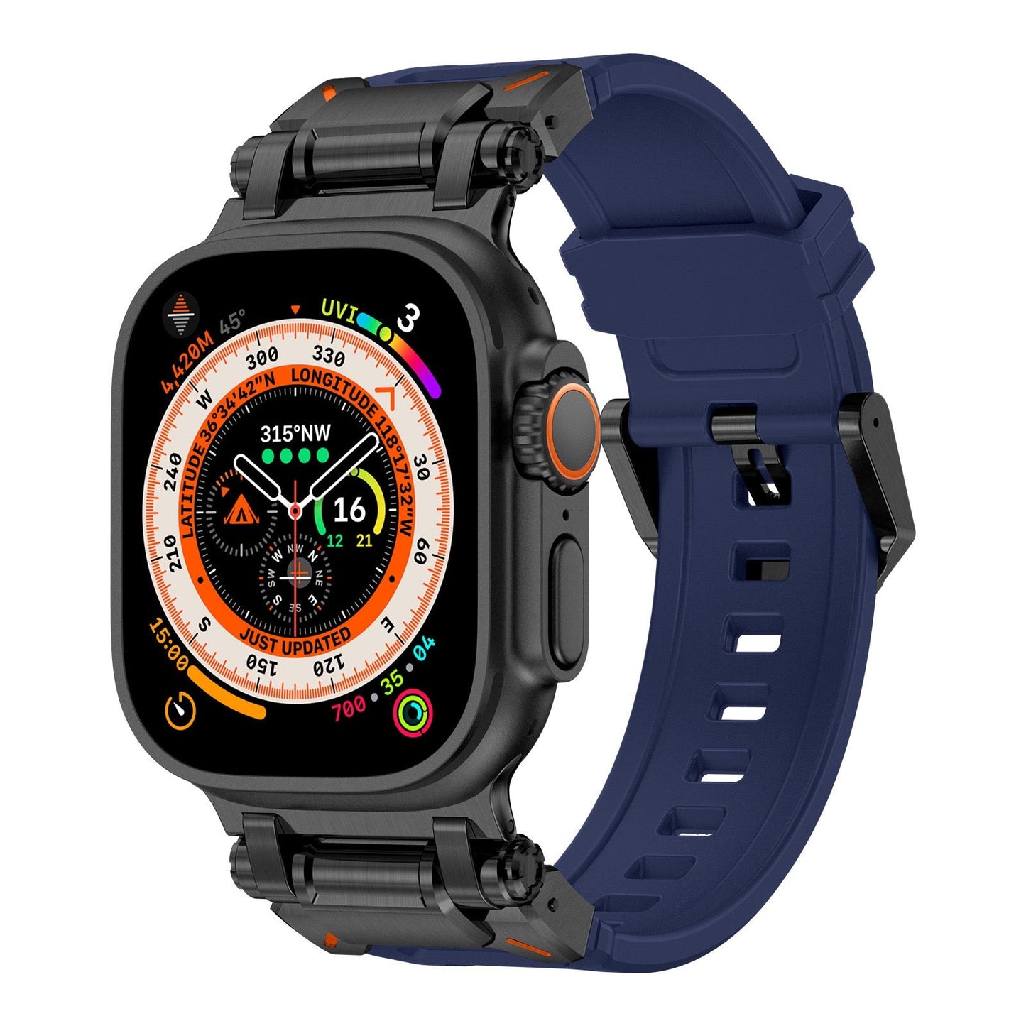 Explorer Silicone Band For Apple Watch - Dewell X