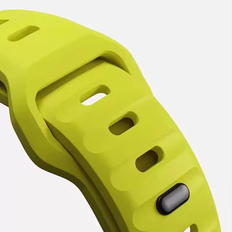 Silicone reverse - buckle watch band Dewell X