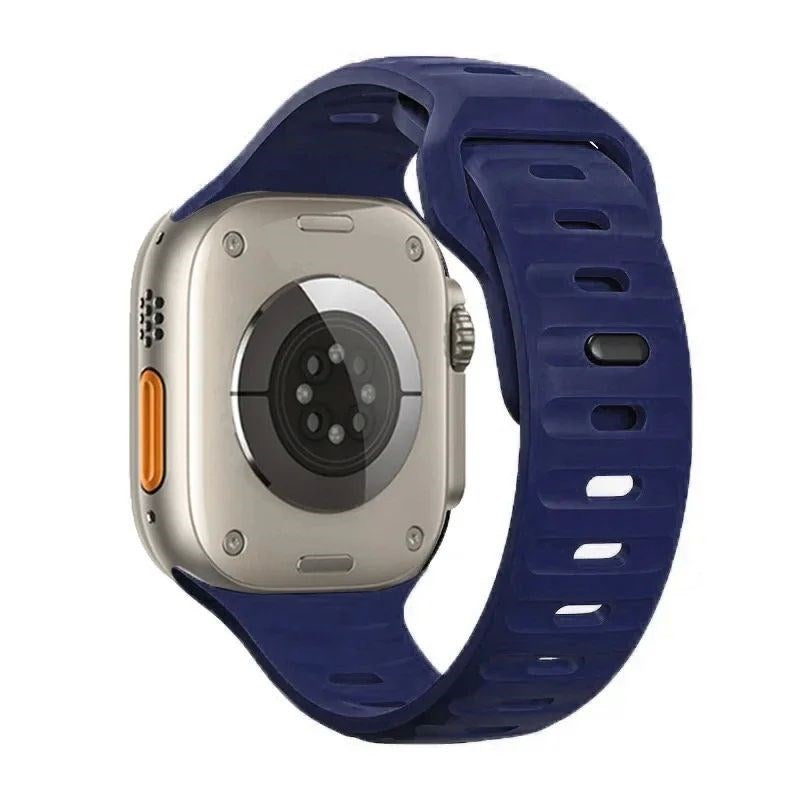 Silicone reverse - buckle watch band Dewell X