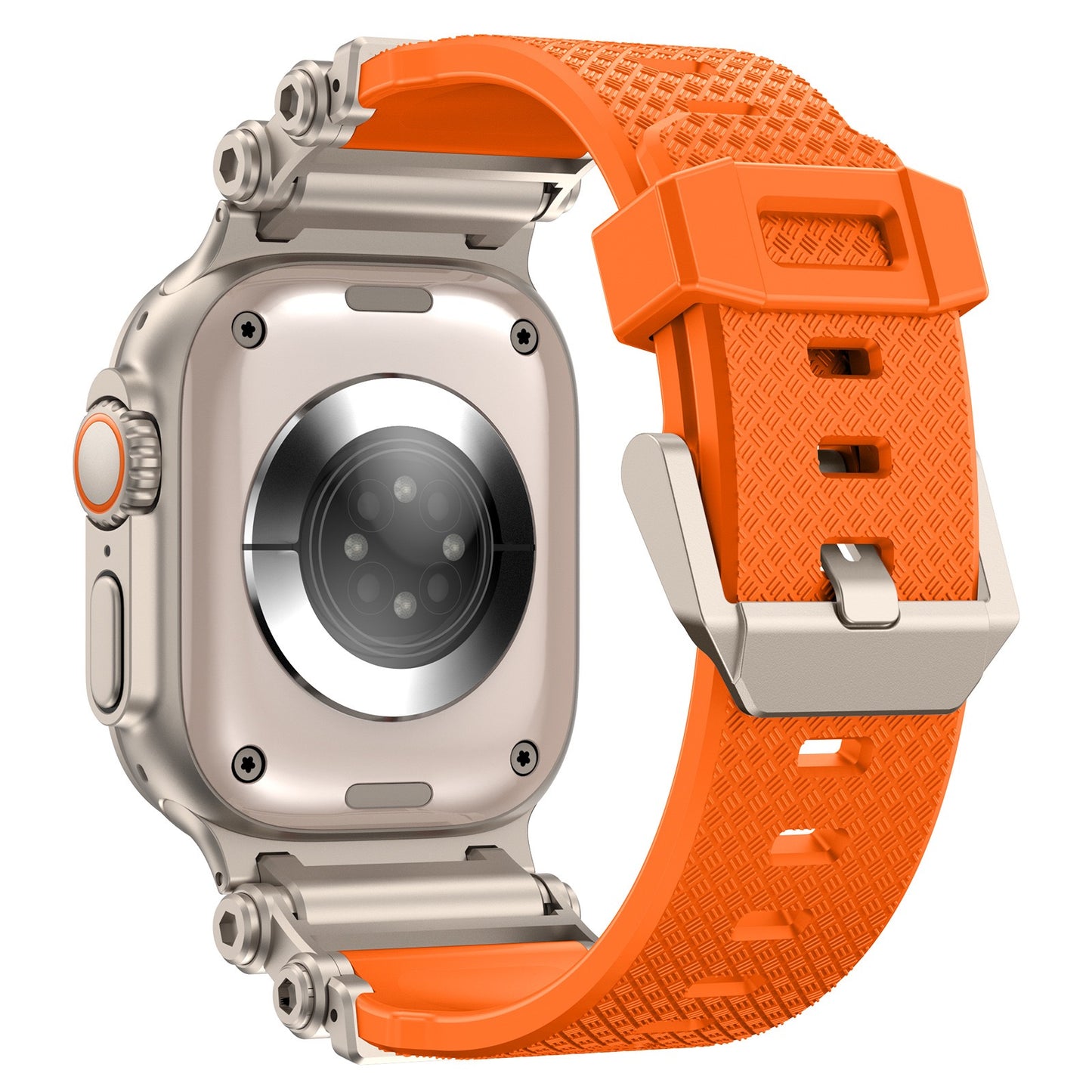 Correa de silicona giratoria táctica para Apple Watch