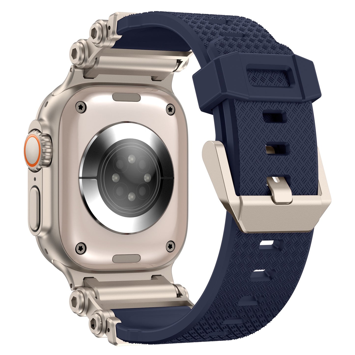 Correa de silicona giratoria táctica para Apple Watch