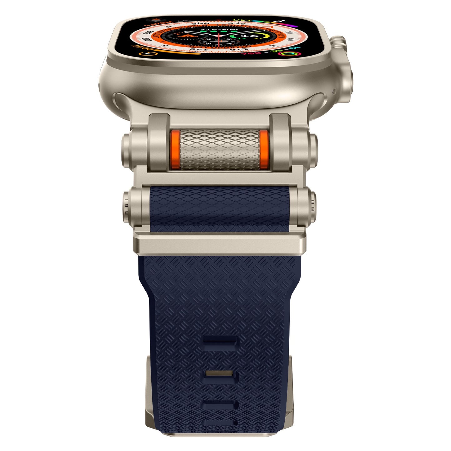 Correa de silicona giratoria táctica para Apple Watch