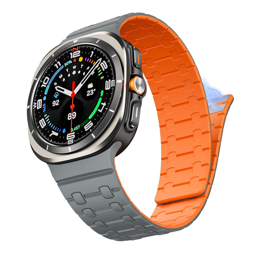 Magnetic Silicone Strap for Galaxy Watch Ultra Dewell X