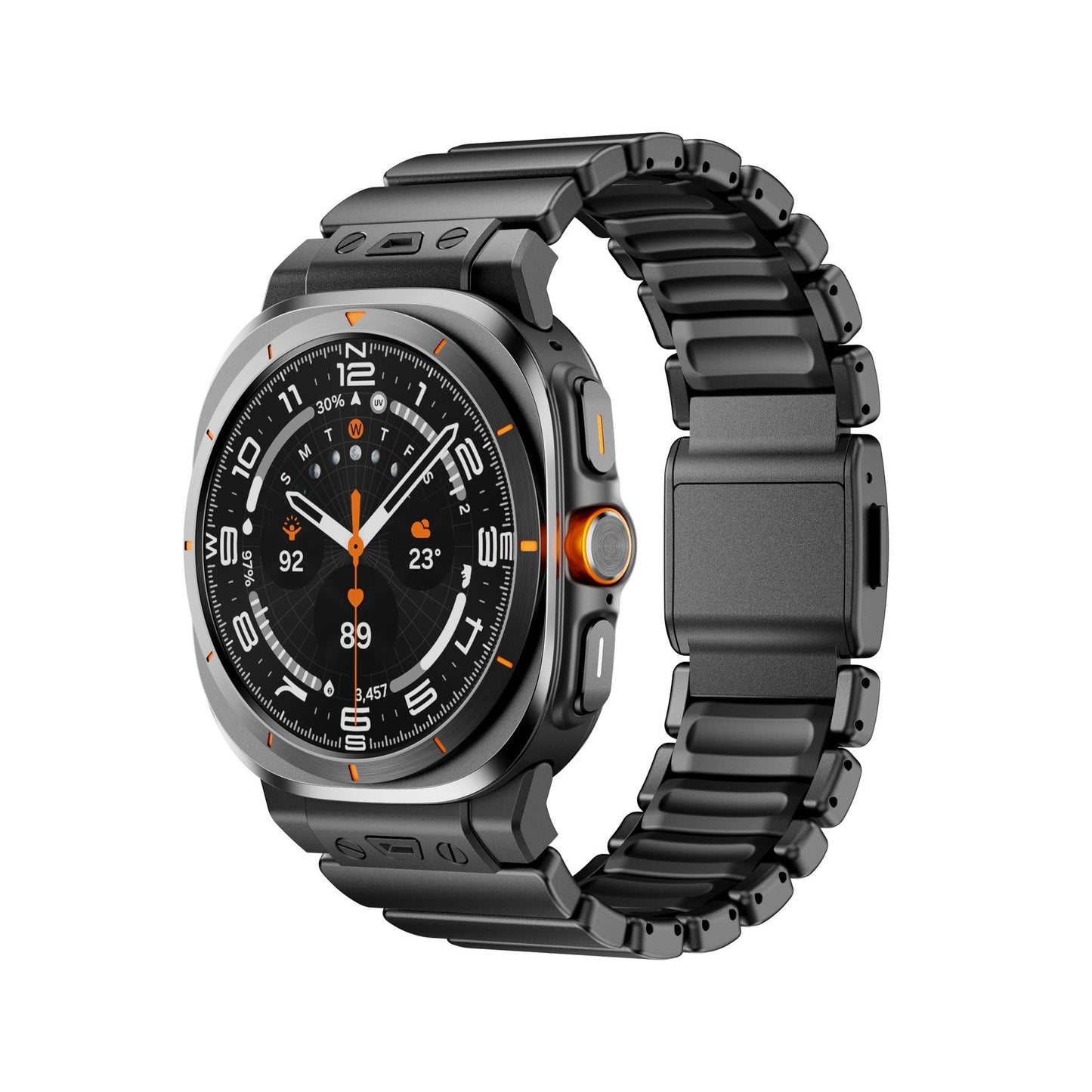 Titanium FKM Magnetic Band for Samsung Galaxy Watch 7/6/5/4 / Ultra Dewell X