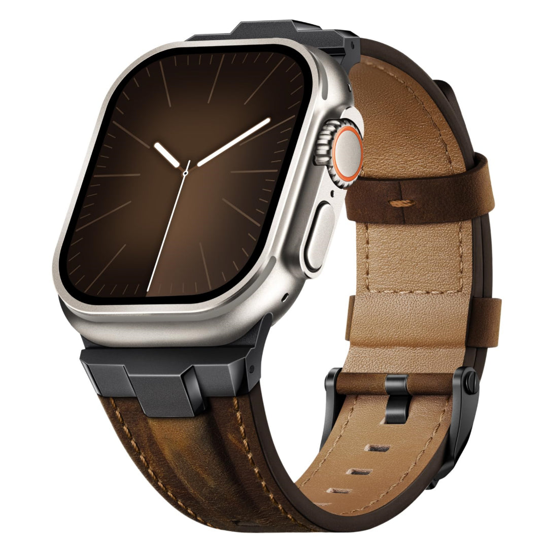 Adventure Full-Grain Leather Band for Apple Watch - Dewell X