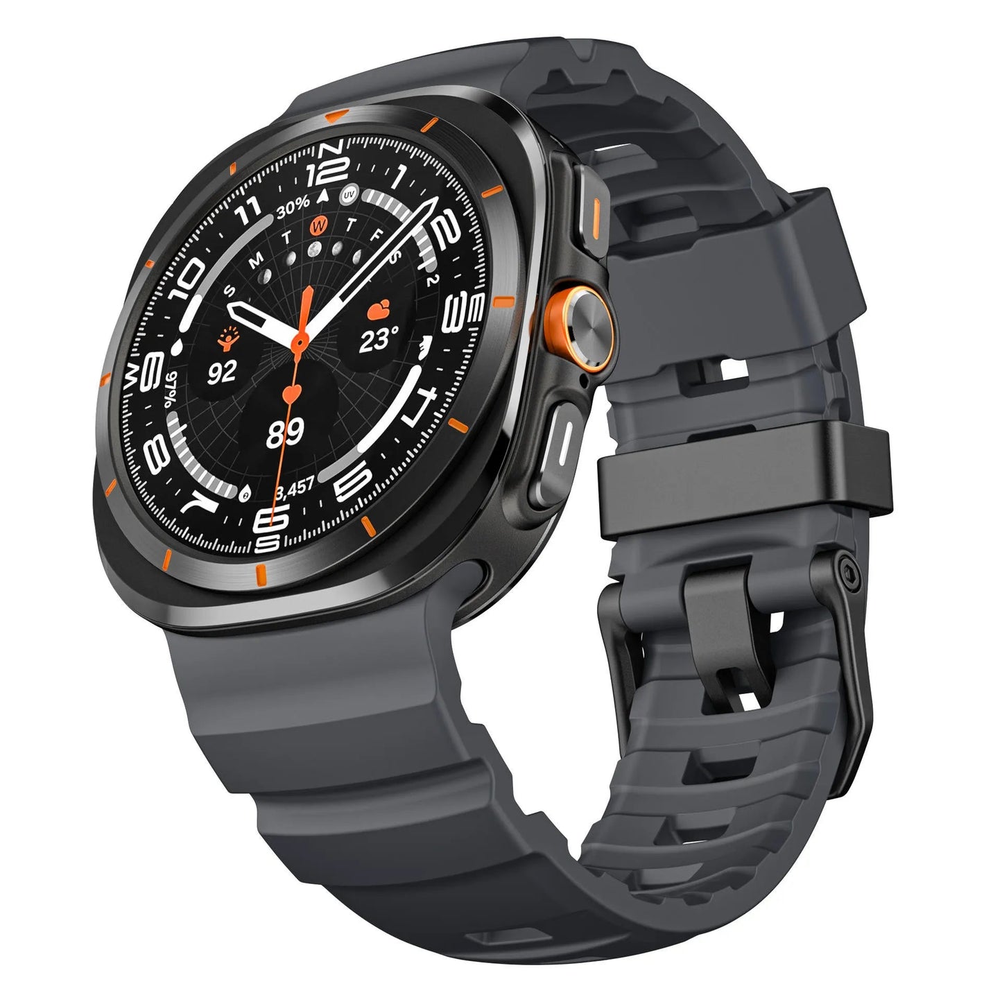 Rugged Silicone Sport Band for Galaxy Watch 20mm – No-Gap Fit, Waterproof Dewell X