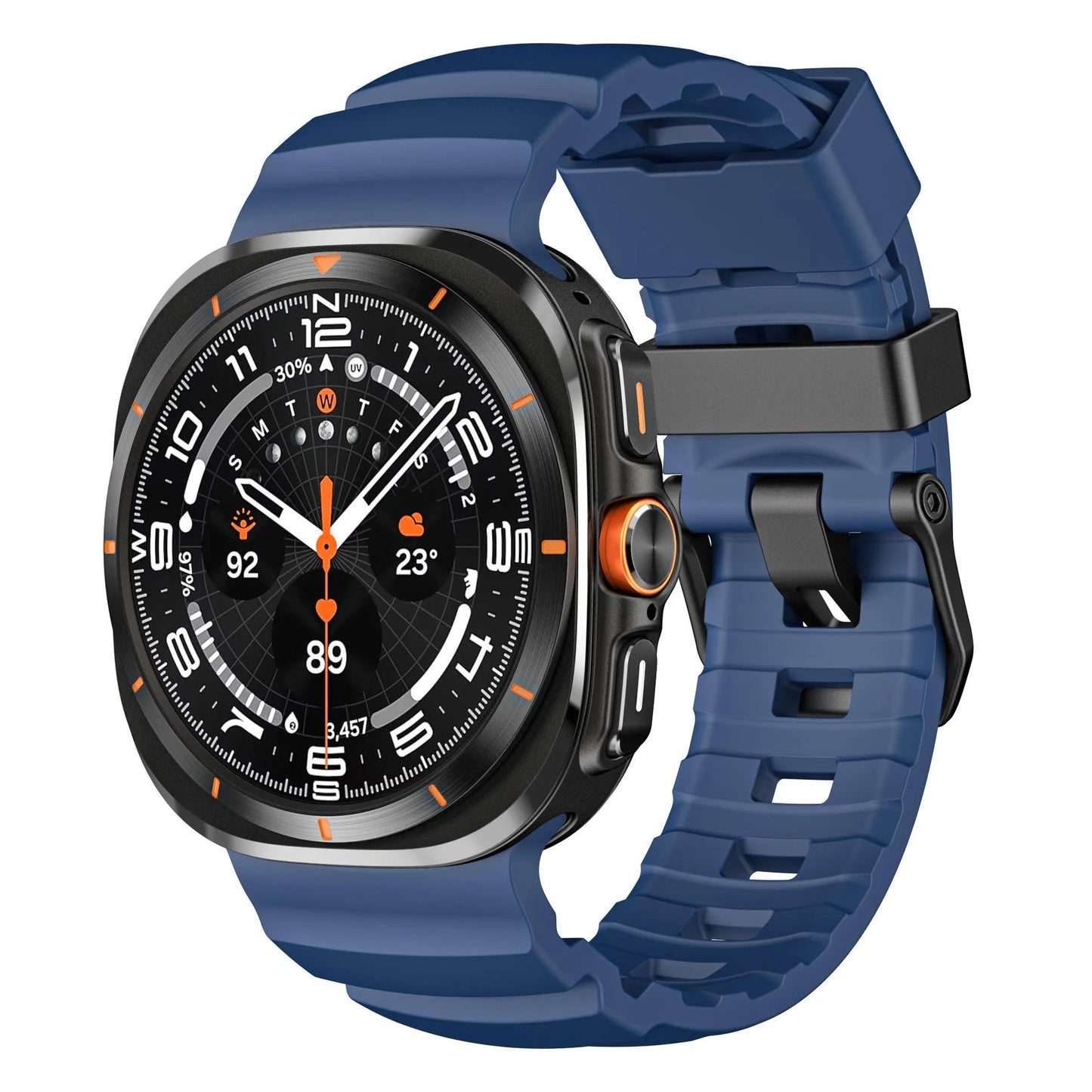 Rugged Silicone Sport Band for Galaxy Watch 20mm – No-Gap Fit, Waterproof Dewell X