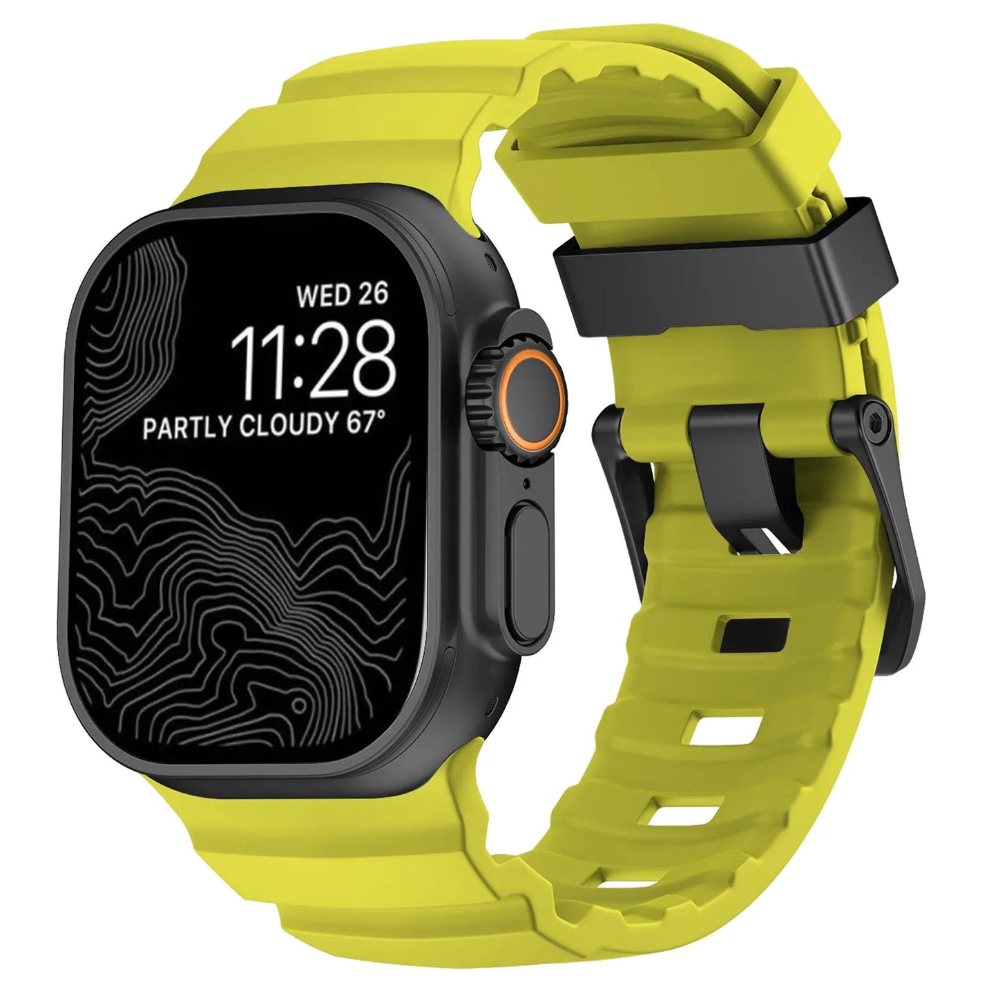 Rocky Point Outdoor Durable FKM Titanium Band Dewell X