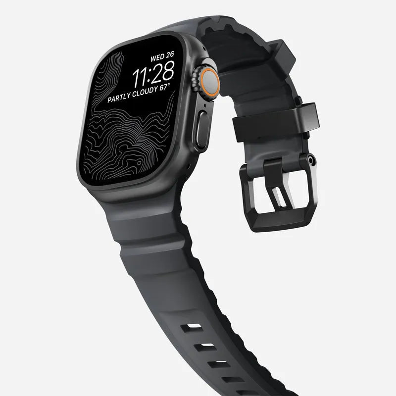 Rocky Point Outdoor Durable FKM Titanium Band Dewell X
