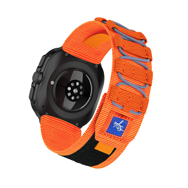 Nylon Band For Samsung Galaxy Watch Ultra Orange Galaxy Ultra 47mm Dewell X