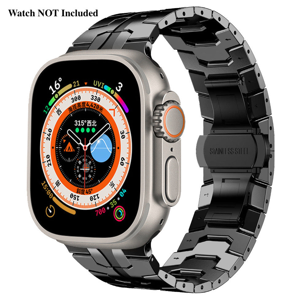 Correa de acero inoxidable para Apple Watch (versión Ironman)