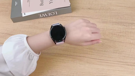 Magnetic Silicone Watch Band for Galaxy Watch – Dual-Color, 20mm Strap Dewell X