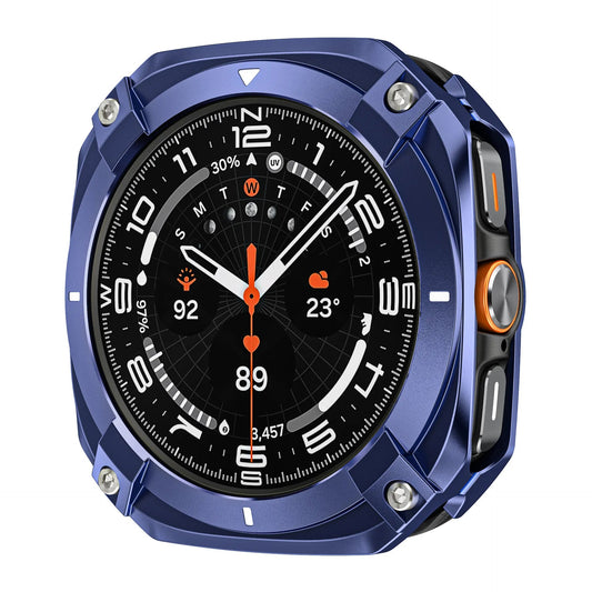 Protective case for Samsung watch Ultra/Ultra 2025 - Cyber hollow-out metal protective case Dewell X