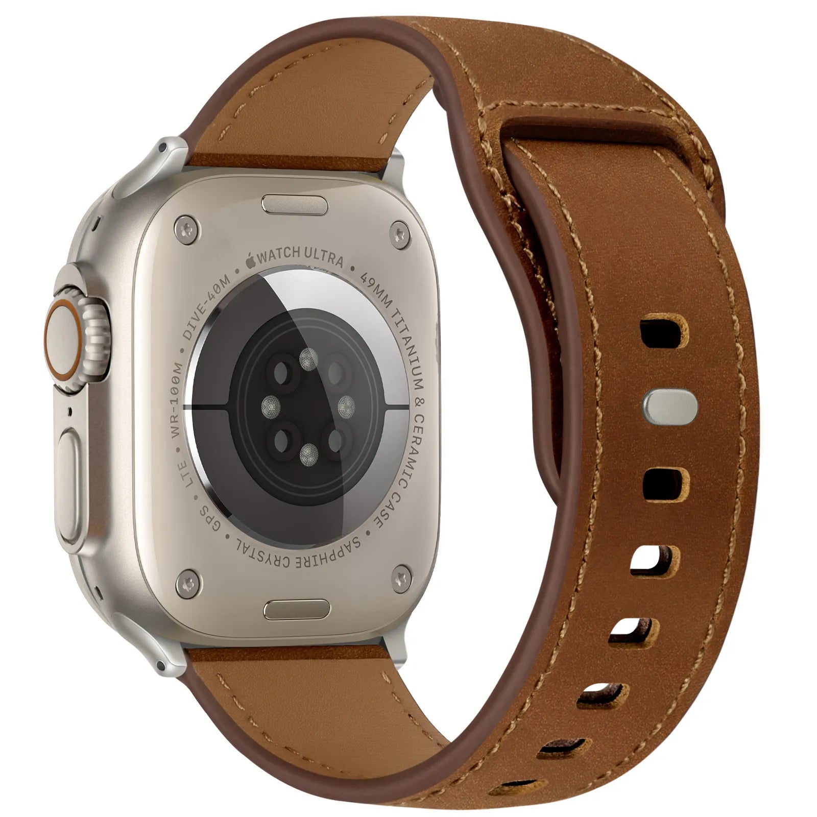 Top-grain cowhide strap Ultra model Star Hao new version suitable for Apple Watch 10 Dewell X