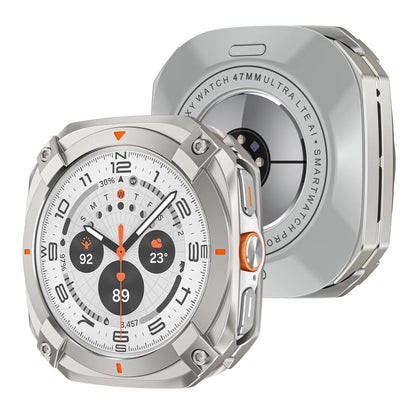 Protective case for Samsung watch Ultra/Ultra 2025 - Cyber hollow-out metal protective case Dewell X
