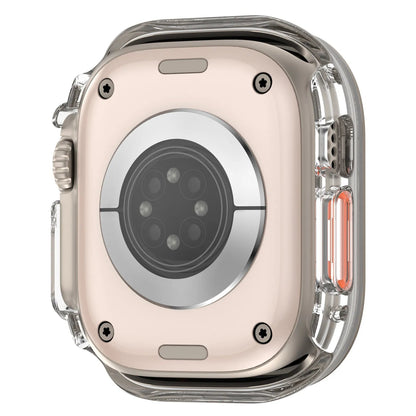 Transparent Clear TPU Bumper Cover Smart Watch Case for Apple Watch Dewell X