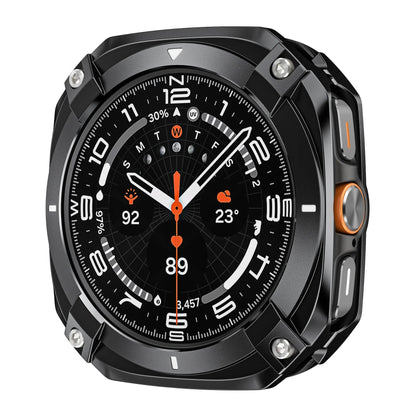 Protective case for Samsung watch Ultra/Ultra 2025 - Cyber hollow-out metal protective case Dewell X