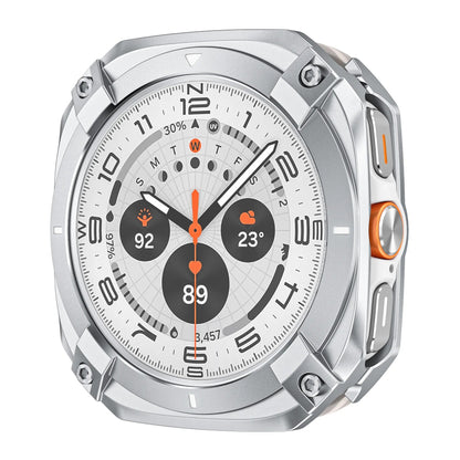 Protective case for Samsung watch Ultra/Ultra 2025 - Cyber hollow-out metal protective case Dewell X