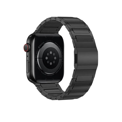 Titanium Magnetic Link Band for Apple Watch – DLC Coated, 42–49mm Compatible Dewell X