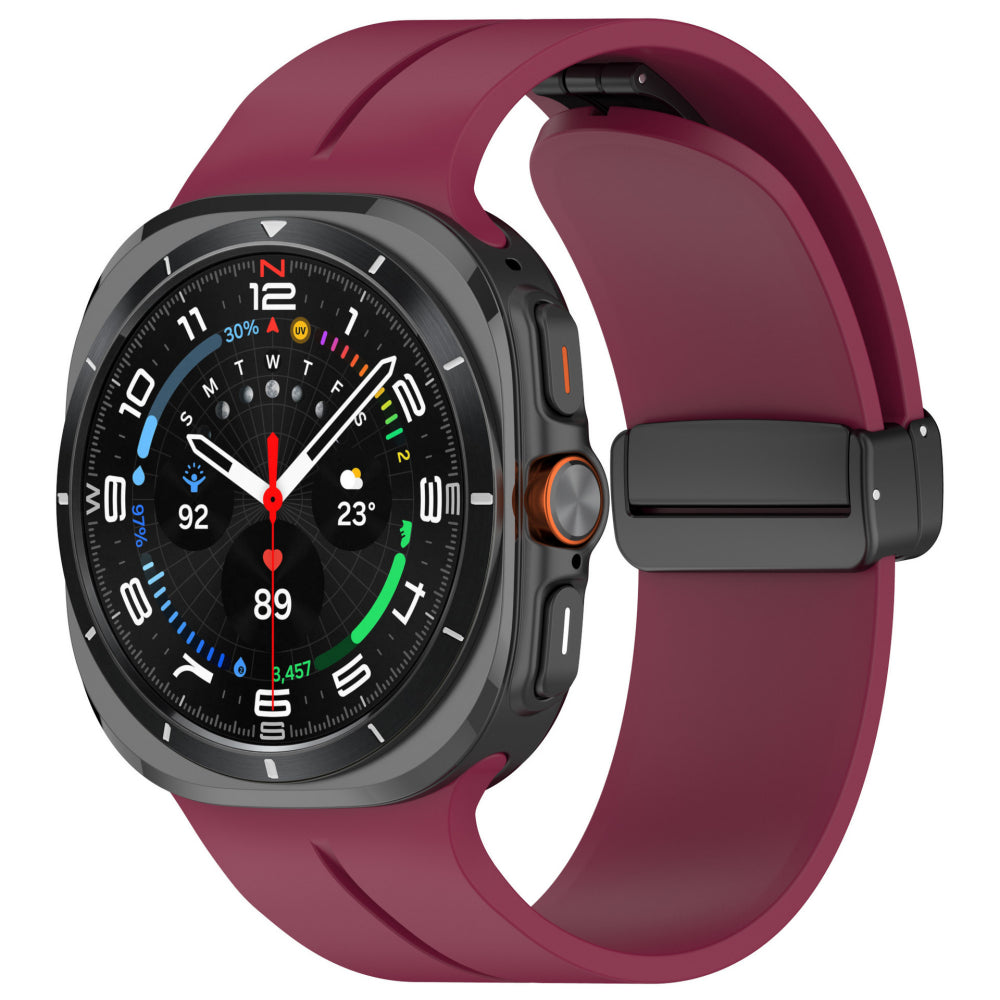 Magnetic Silicone Band For Samsung Galaxy Watch Ultra Dewell X