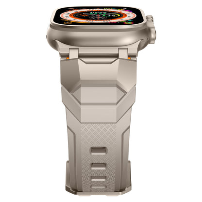 Silicone strap with stainless steel head and Ultra metal end pieces strap Dewell X