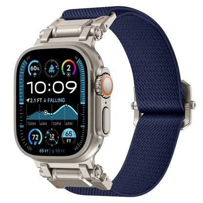 Explorer nylon woven strap suitable for Apple Watch bands, Apple iWatch S10 ultar98 SE Dewell X