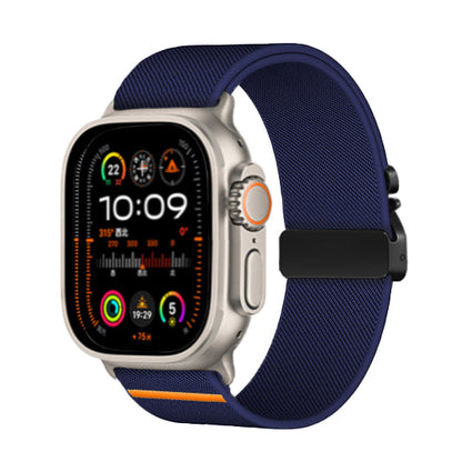 Stretch Nylon Band For Apple Watch N5 Dewell X