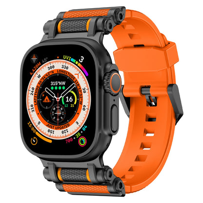 Correa de silicona giratoria táctica para Apple Watch