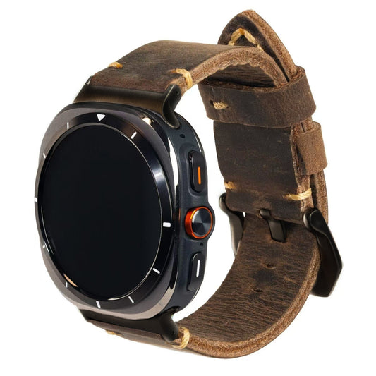 Leather Band For Samsung Galaxy Watch Ultra Dewell X