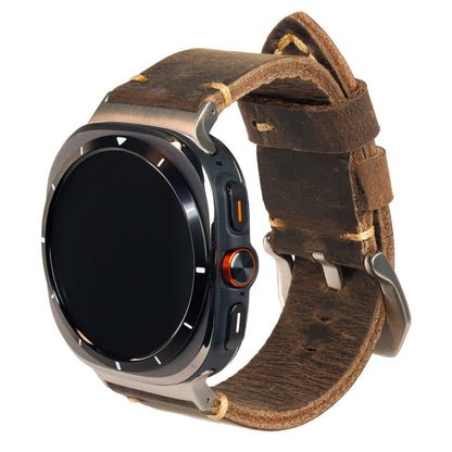 Leather Band For Samsung Galaxy Watch Ultra Dewell X