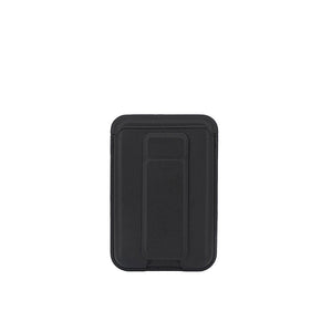 MagSafe Wallet Stand for iPhone | Slim Foldable Magnetic Card Holder Black Dewell X