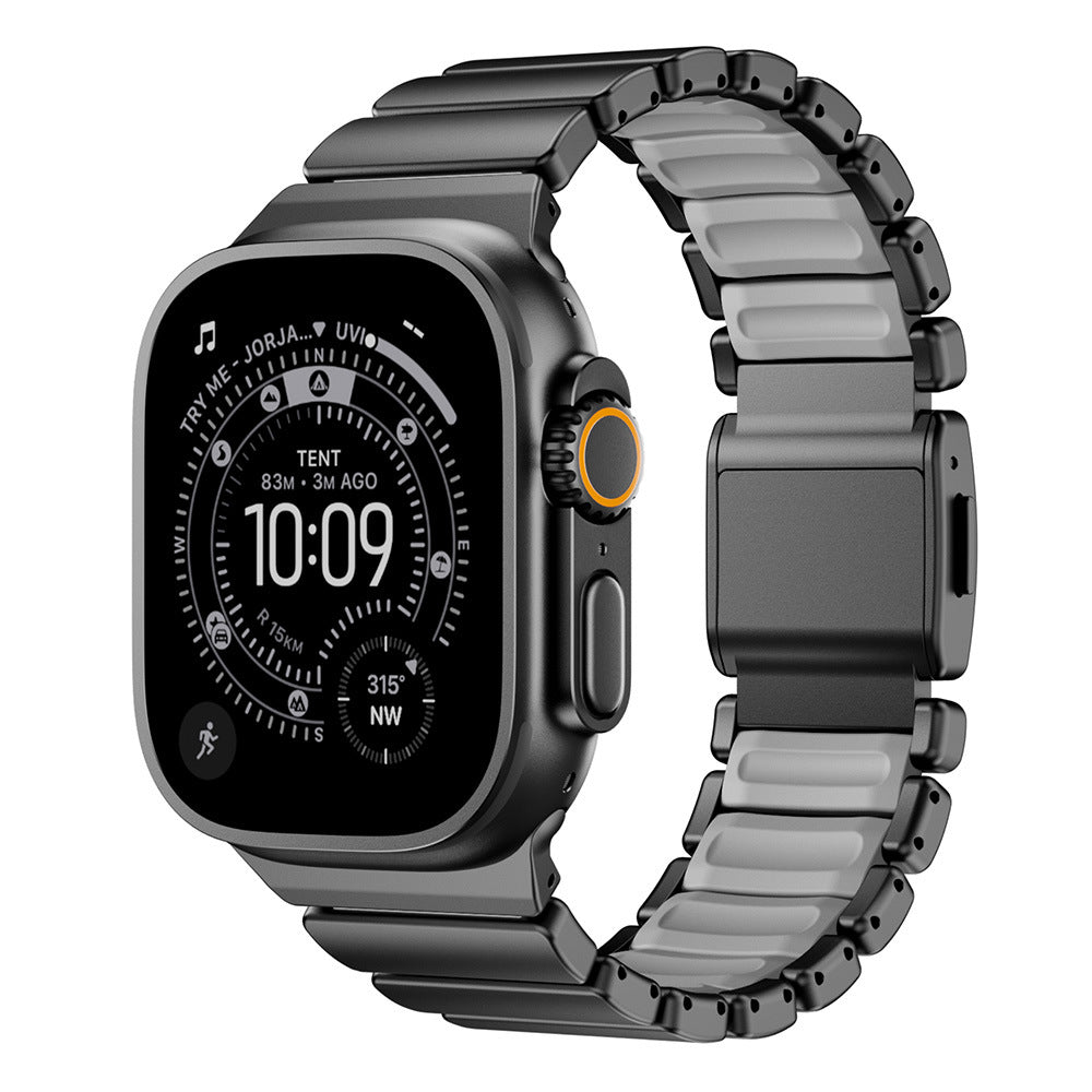 Titanium FKM Magnetic Band For Apple Watch