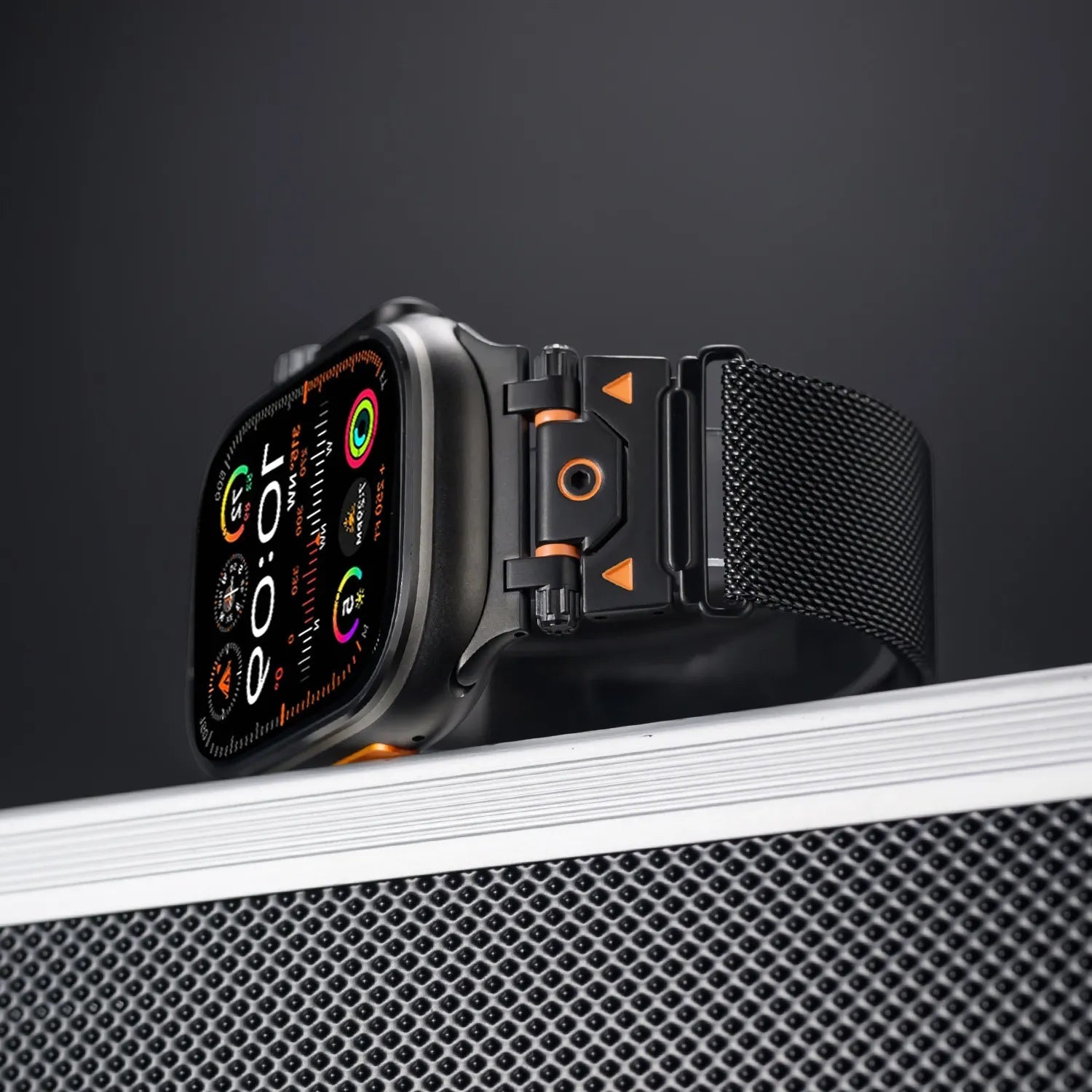 Taiyuan stainless steel metal bracelet suitable for Apple Watch 10 Ultra Milanese loop 49mm Dewell X