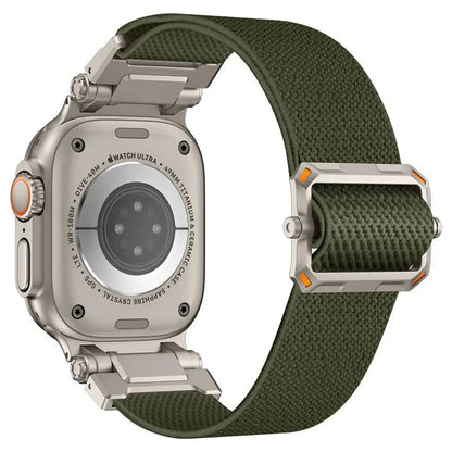 Explorer nylon woven strap suitable for Apple Watch bands, Apple iWatch S10 ultar98 SE Dewell X