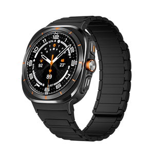 Magnetic Sport Strap for Galaxy Watch 7 Ultra/8 Ultra Black Galaxy 7Ultra 8Ultra Black Dewell X