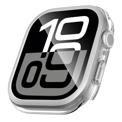 Transparent Clear TPU Bumper Cover Smart Watch Case for Apple Watch Dewell X