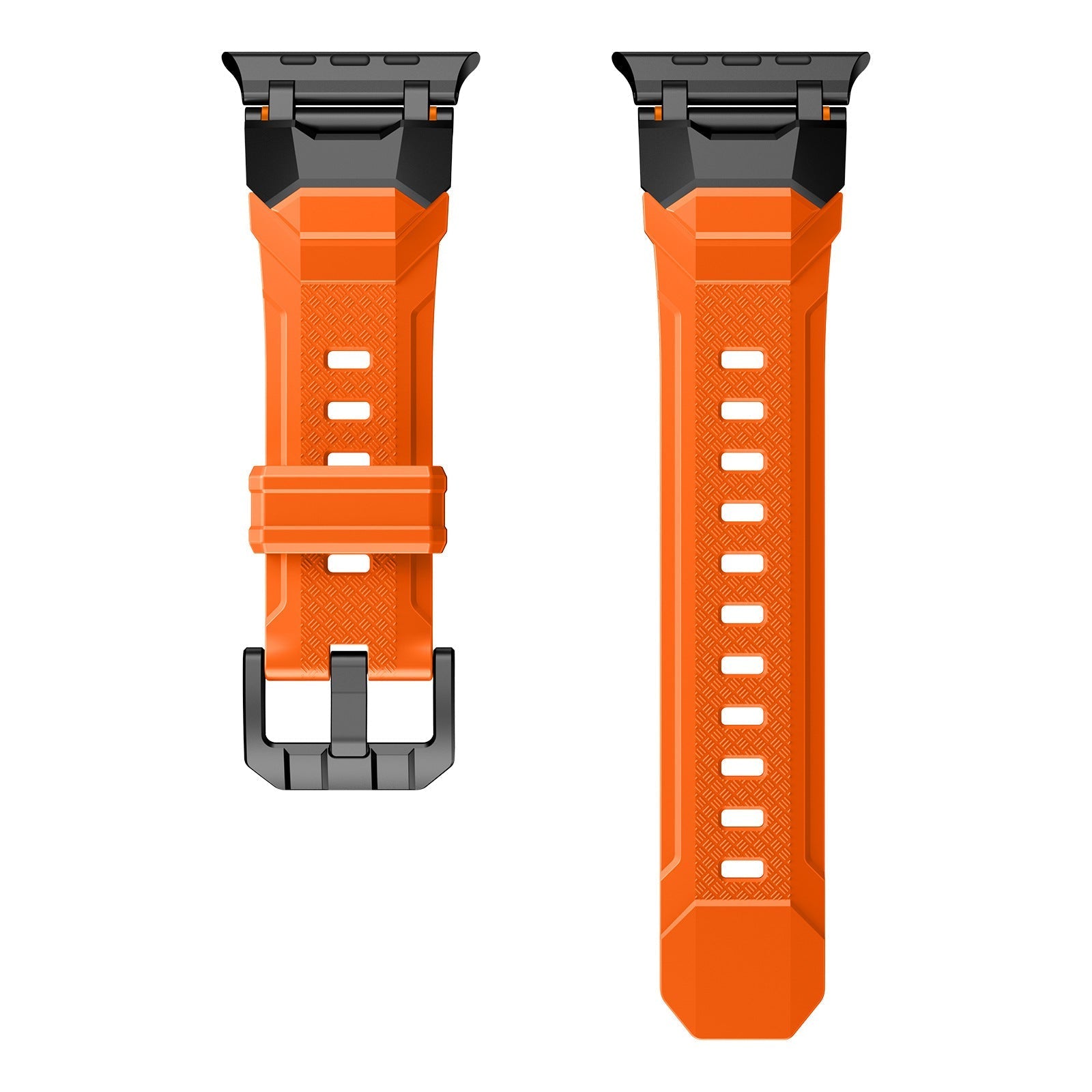 Silicone strap with stainless steel head and Ultra metal end pieces strap Dewell X
