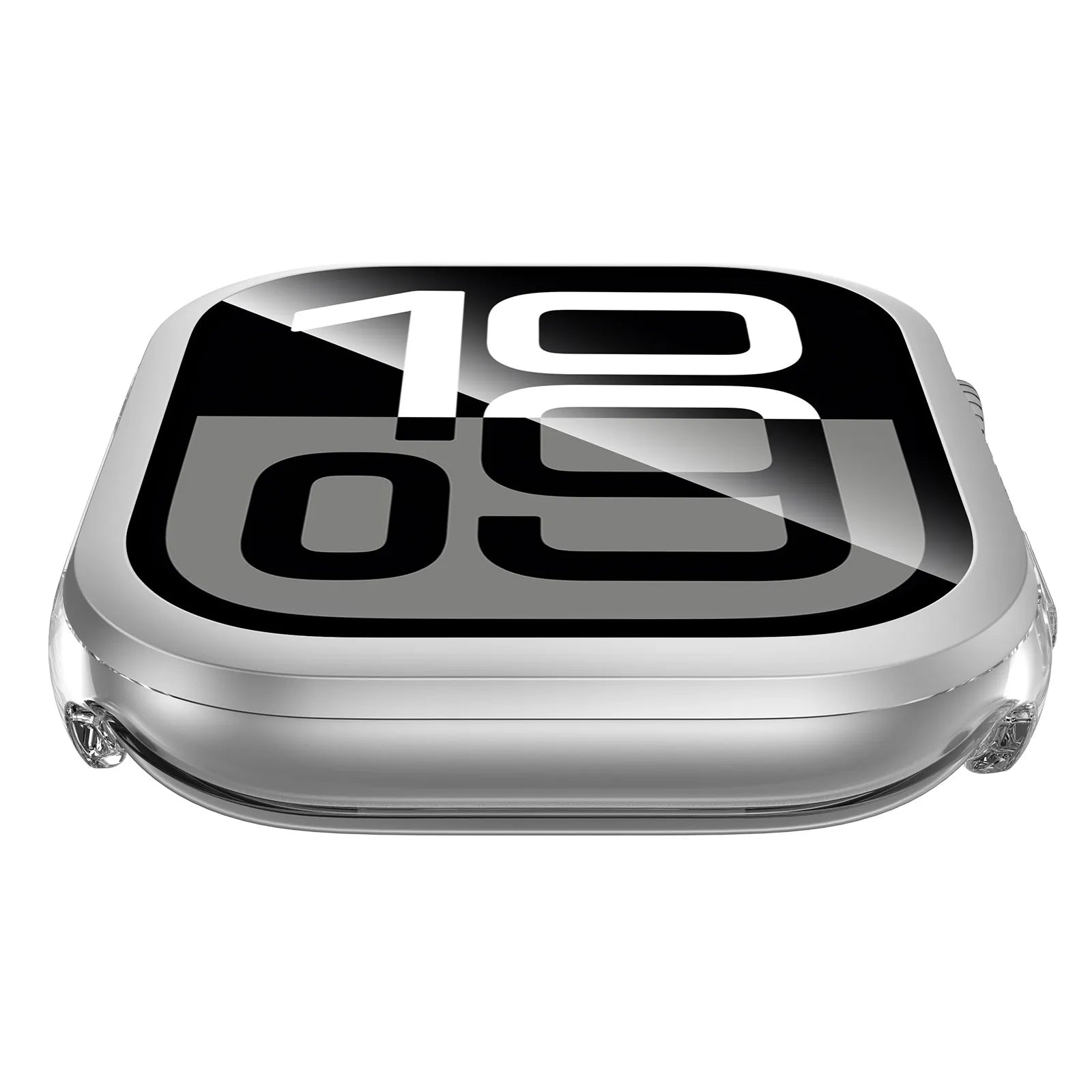 Transparent Clear TPU Bumper Cover Smart Watch Case for Apple Watch Dewell X