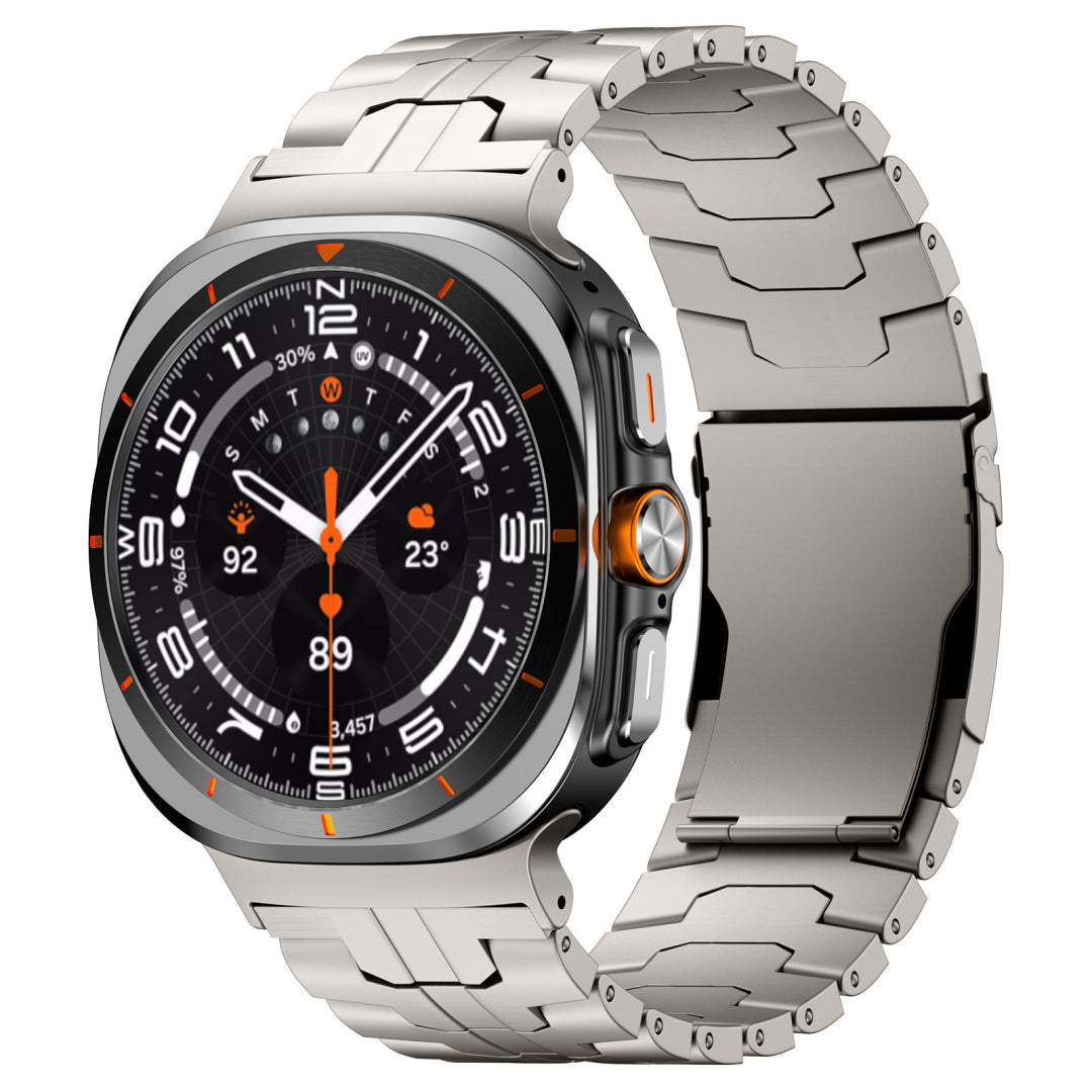 Titanium Band T01 For Galaxy Watch 7 Ultra/8 Ultra Titanium Galaxy Watch 7 Ultra 8 Ultra Dewell X