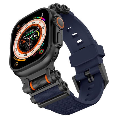 Correa de silicona giratoria táctica para Apple Watch