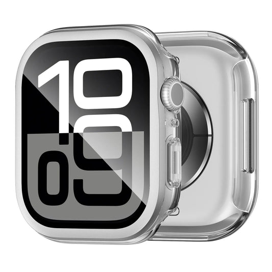 Transparent Clear TPU Bumper Cover Smart Watch Case for Apple Watch Dewell X