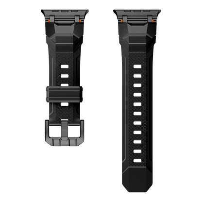 Silicone strap with stainless steel head and Ultra metal end pieces strap Dewell X
