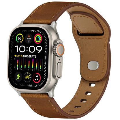 Top-grain cowhide strap Ultra model Star Hao new version suitable for Apple Watch 10 Dewell X