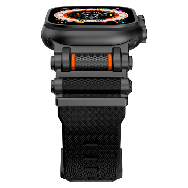 Tactical Rotating Silicone Band For Apple Watch Dewell X